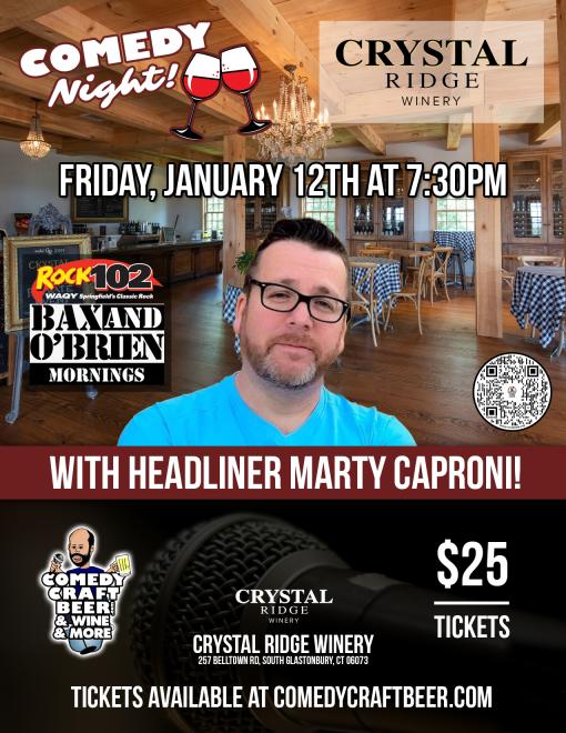 Comedy shows for January 2024 Comedy Craft Beer
