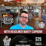 Comedy Night at Crystal Ridge Winery