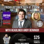 Comedy Night at Crystal Ridge Winery