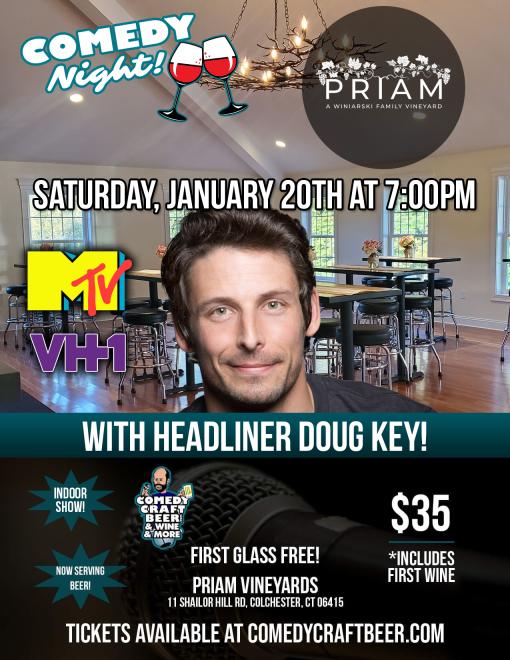 Comedy shows for January 20th, 2024 Comedy Craft Beer