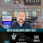 Comedy Night at Priam Vineyards