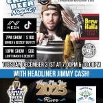 NYE Comedy at Brew Ha Ha at River